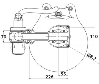 AQUA T KÄSIKÄYTTÖINEN KÄYMÄLÄ, ISO KULHO