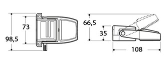 AUTOMAATTIKATKAISIN 12/24V, ILMAN SUOJAKANTTA