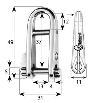 AVAINSAKKELI NOSTIMELLE 5mm