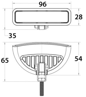 CAPRERA3 SPECTRUM KANSIVALO LED, VALKOINEN KUORI, SPECTRUM RGBW