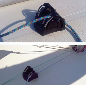 CLAMCLEAT INLINE TWIN KÖYSILUKKO