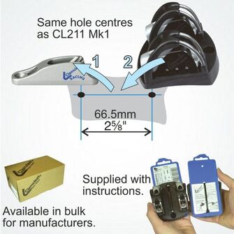 CLAMCLEAT INLINE TWIN KÖYSILUKKO