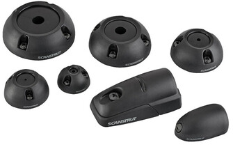 DECKSEAL SMALL-A KAAPELIN LÄPIVIENTI, MUSTA