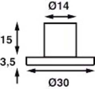 DOT 30 LED ASKELMAVALO, KROMI