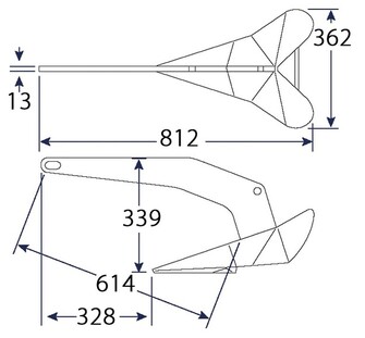 DTX-ANKKURI AISI316 16kg