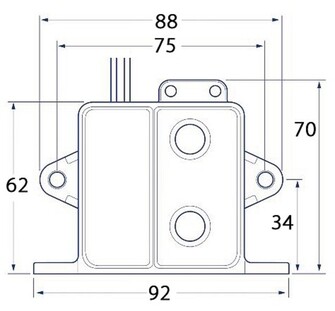 ELEKTRONINEN TYHJENNYSPUMPUN 24V, <br />30 S VIIVEELLÄ