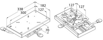 EMS LIUKUKONEISTO 360° KÄÄNTYVÄ