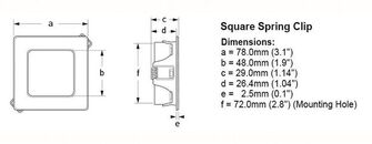 EUROLED 95, LÄMMIN VALKOINEN/PUNAINEN, RST KUORI