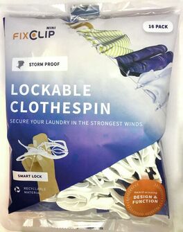 FIXCLIP MINI PYYKKIPOIKA 16KPL