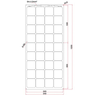 FLATLINE AURINKOPANEELI 120W