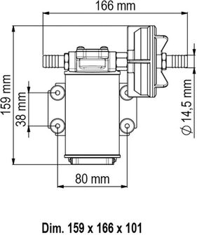 HAMMASRATASPUMPPU 12V/6A