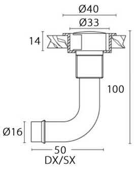 HUOHOTINVENTTIILI VERKOLLA 16MM 90°