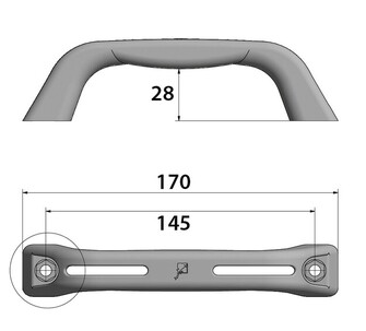 KÄDENSIJA NAILON MUSTA