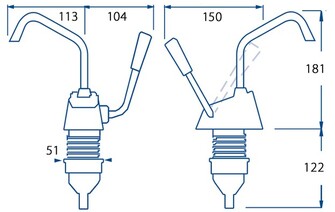 KÄSIKÄYTTÖINEN PUMPPU
