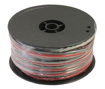 KAAPELI 2x1,5MM2 PUNA-MUSTA, 10M/RULLA