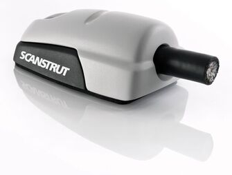 KAAPELIN LÄPIVIENTI 6-10MM, VAAKA-ASENTEINEN, HARMAA