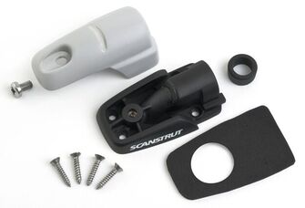 KAAPELIN LÄPIVIENTI 6-10MM, VAAKA-ASENTEINEN, HARMAA