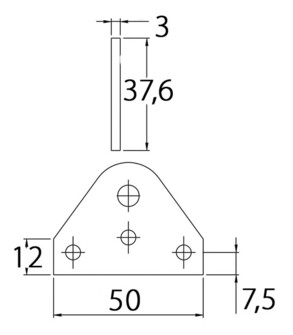 KAASUJOUSEN KIINNIKE SUORA