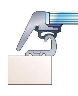 KANSILUUKKU LEWMAR OCEAN KOKO 30, TASAINEN POHJA