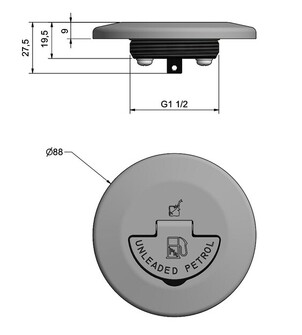 KANSIRUUVIKKEEN KAHVA JA KANSI JÄTEVEDELLE