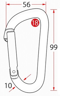 KARBIINIHAKA 100MM, RST