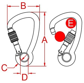 KARBIINIHAKA LUKOLLA 103MM