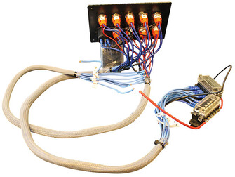 KATKAISINPANEELI 9 KYTKINTÄ + 2 USB