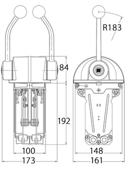 KAUKOSÄÄDIN, KAKSIVIPUINEN B302B