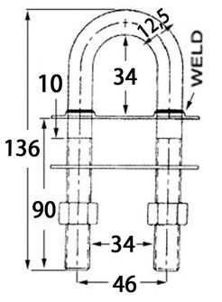 KEULASILMUKKA AISI304 136x12,5MM