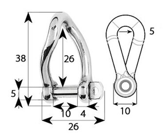 KIERRETTY SAKKELI  5mm