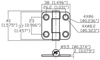 KITKASARANA AISI316 37x38MM