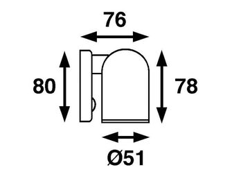 KOHDEVALAISIN TUBE, KROMI MR11SMD