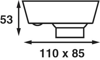 KOHDEVALO EYELIGHT SMD LED, VALKOINEN