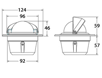 KOMPASSI EXPLORER, MUSTA