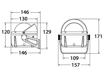 KOMPASSI HELMSMAN HB-740
