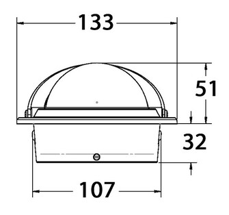 KOMPASSI VOYAGER F-83 MUSTA