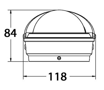 KOMPASSI VOYAGER S-87W, VALKOINEN