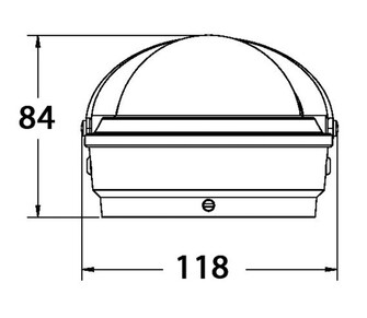 KOMPASSI VOYAGER S-87W, VALKOINEN