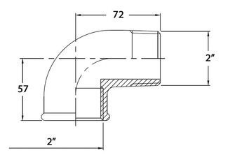 KULMAKAPPALE KIERTEILLÄ 90 2