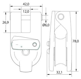 KUULALAAKEROITU HEITTOPYLPYRÄ 40MM