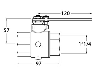 KUULAVENTTIILI 1 1/4