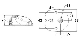 LED KULKUVALO PUNAINEN/VIHREÄ