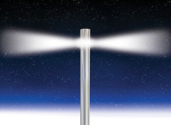 LED-VALOMASTO 360° 125CM