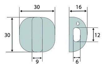 LIIMATTAVA HIHNAKIINNIKE, VALKOINEN