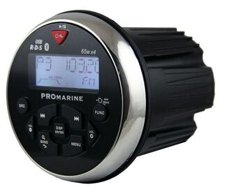 LTC PROMARINE 1111 PYÖREÄ RADIO, MUSTA