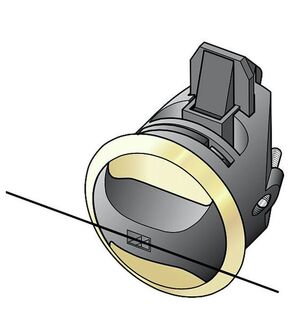 LUKKO NOVIBRA, MUSTA/KROMI, TYYPPI 1