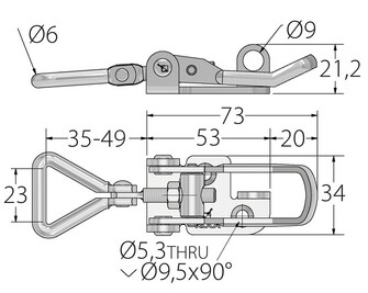 LUUKUNKIRISTIN SÄÄDETTÄVÄ 110-122MM