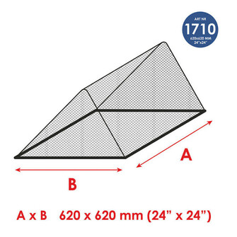 LUUKUNPÄÄLLINEN HYTTYSVERKKO M