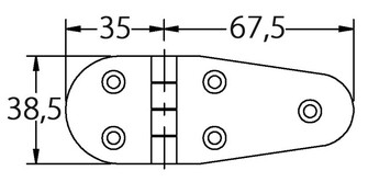 LUUKUNSARANA 103x38,5MM