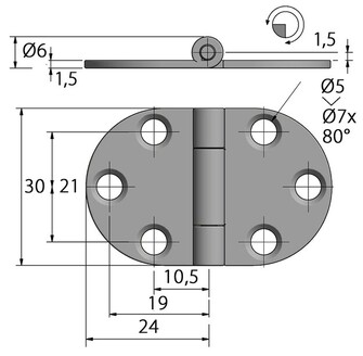LUUKUNSARANA 30x48MM